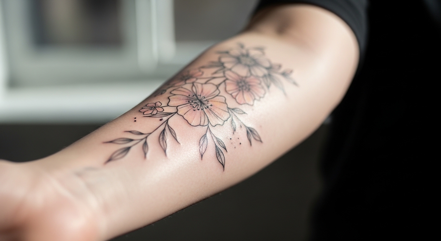 27 Minimalist Delicate Girly Sleeve Tattoos Going Viral in 2026