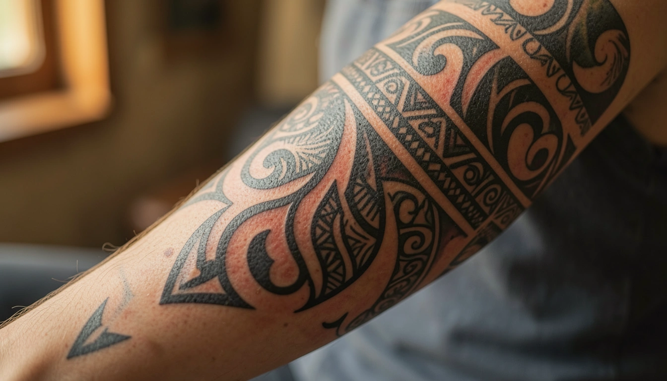 25 Classic Half Sleeve Polynesian Tattoo Designs You’ll Want to Try