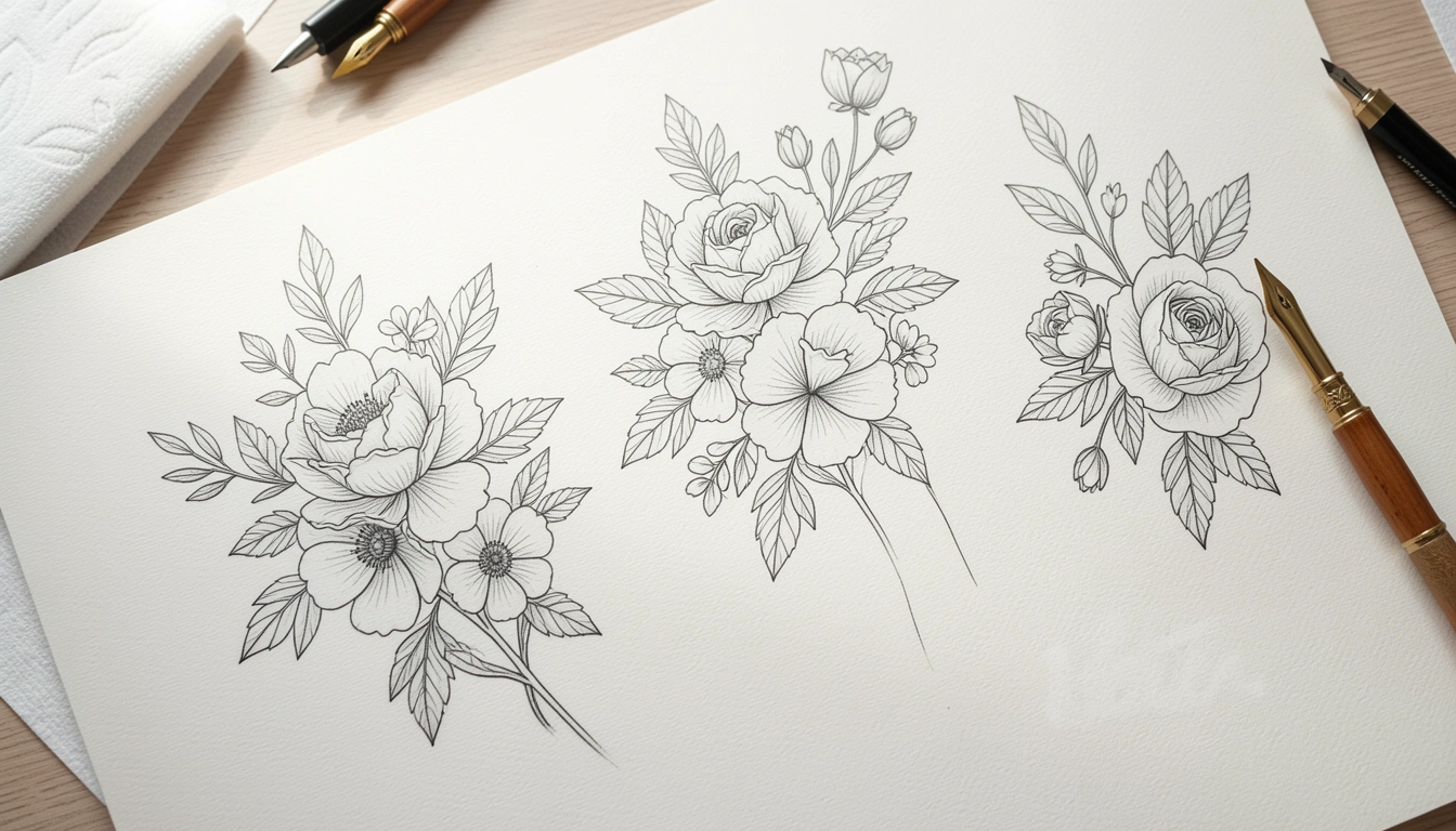 33 Lovely Delicate Floral Tattoo Design You’ll Want to Try
