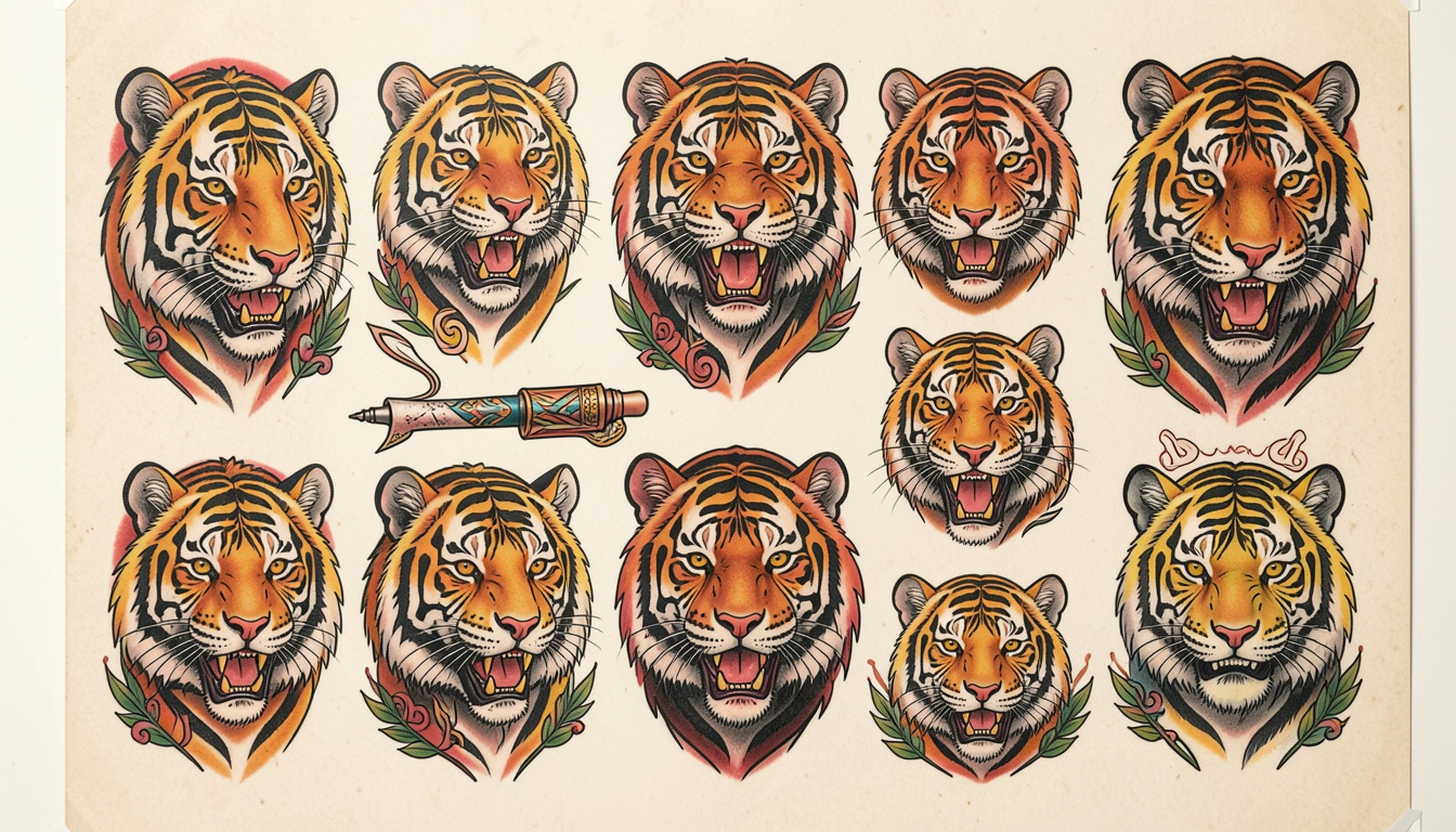 9 Original Animal Traditional Tattoo Flash You’ll Want to Try