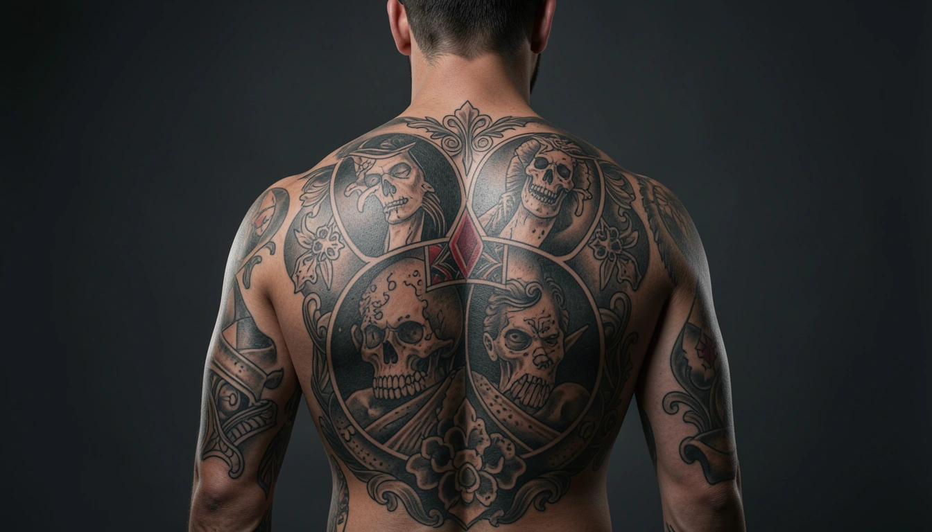 23 Aesthetic Full Back Tattoos Made for Bold Men