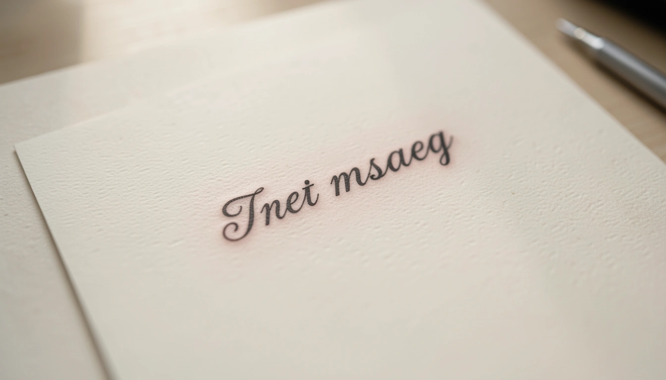 31 Powerful Meaningful Word Tattoos That Tell a Story