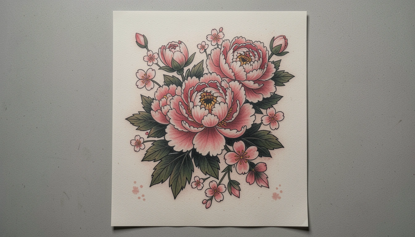 41 Rare Traditional Japanese Flower Tattoos Worth Stealing