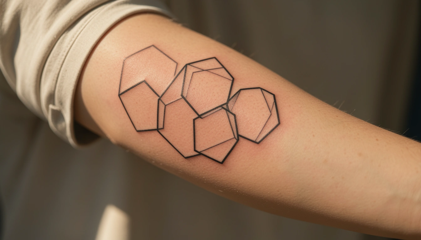 20 Powerful Geometric Half Sleeve Tattoos Every Woman Will Love