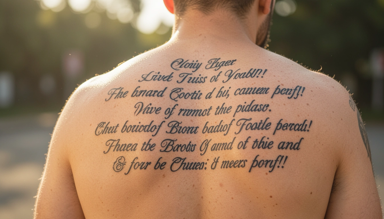 27 Bold Meaningful Back Tattoos That Tell a Story