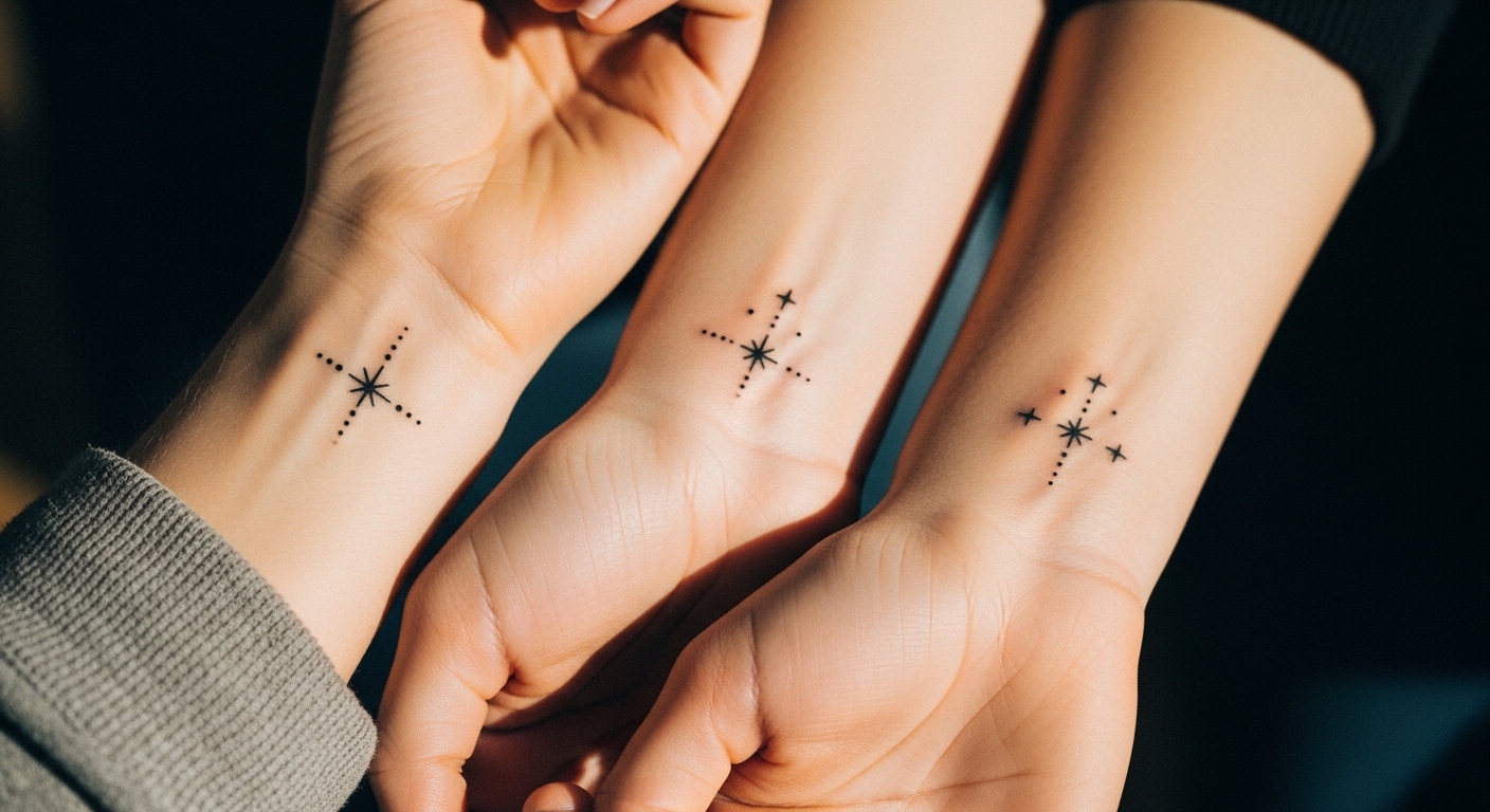 25 Classic Meaningful Trio Tattoo Ideas That Tell a Story