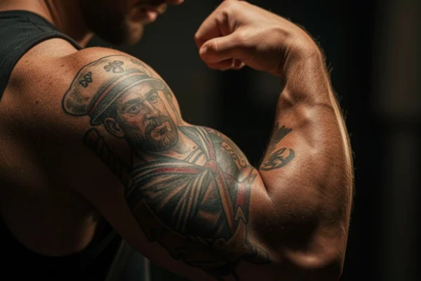 11 Delicate Traditional Bicep Tattoos Made for Bold Men