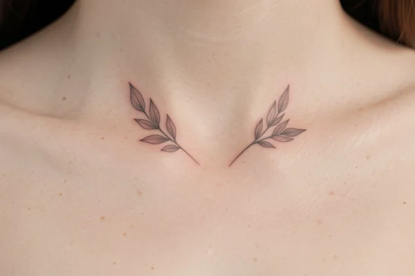 27 Gorgeous Small Collar Bone Tattoos Going Viral in 2026