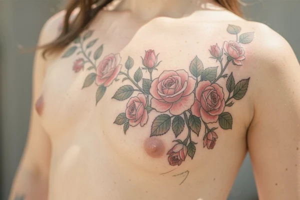 51 Edgy Floral Side Tattoos for the Modern Woman