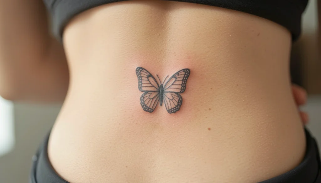 small tramp stamp tattoos