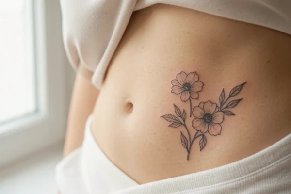 21 Elegant Minimalist Breast Tattoo Ideas for Bold Women