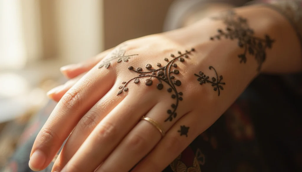 small henna tattoo designs simple
