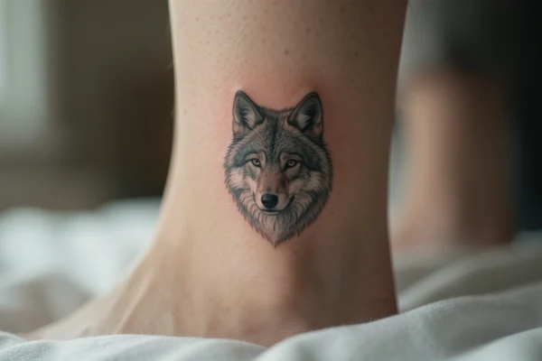 15 Pretty Small Wolf Tattoos for the Modern Woman