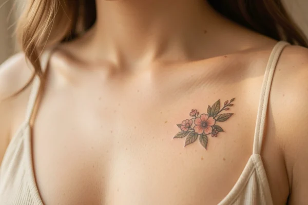 17 Dainty Small Breast Tattoos for the Modern Woman