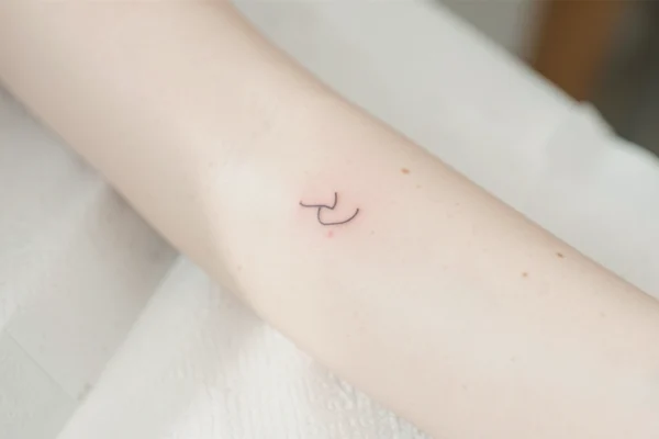 17 Pretty Minimalist Small Arm Tattoos for Modern Women