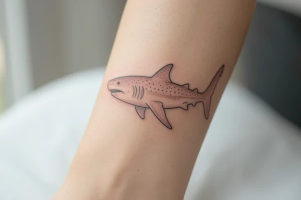 23 Stunning Minimalist Whale Shark Tattoos Worth Stealing
