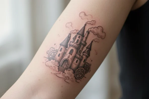 15 Dreamy Small Howls Moving Castle Inspired Tattoos for Fans