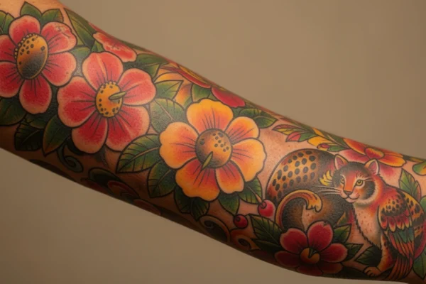 17 Iconic Colorful Neo Traditional Tattoos You’ll Love