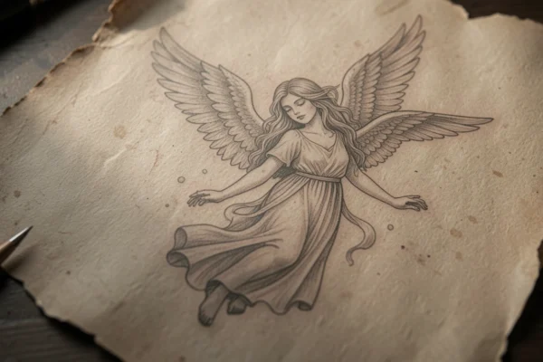27 Meaningful Sacred Angel Tattoo Designs for 2026