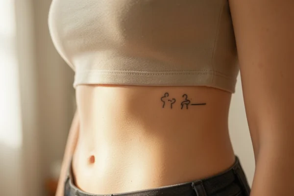 11 Elegant Minimalist Side Tattoos for the Modern Woman