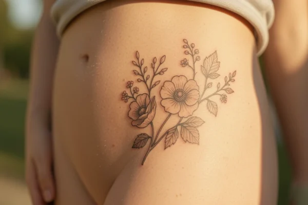 51 Dreamy Delicate Hip Tattoos Every Woman Will Love