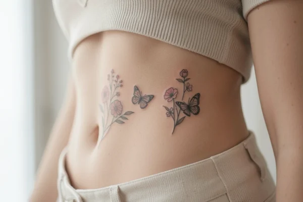 30 Dreamy Delicate Side Tattoos for the Modern Woman