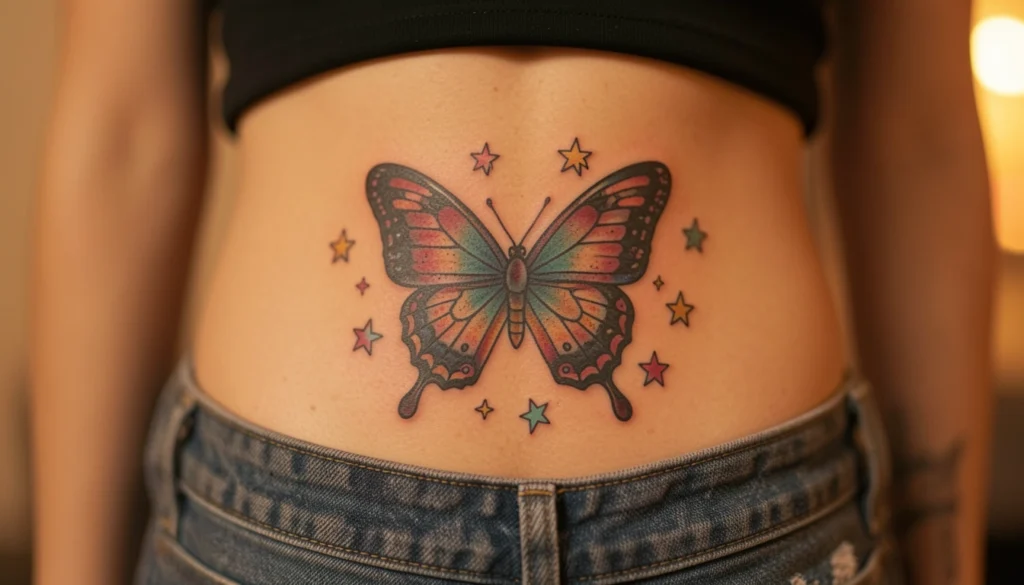 y2k tramp stamp tattoos