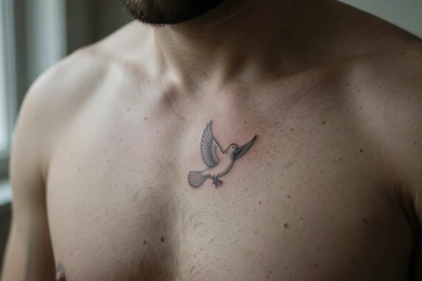 27 Heartfelt Small Dove Tattoos with Hidden Meaning