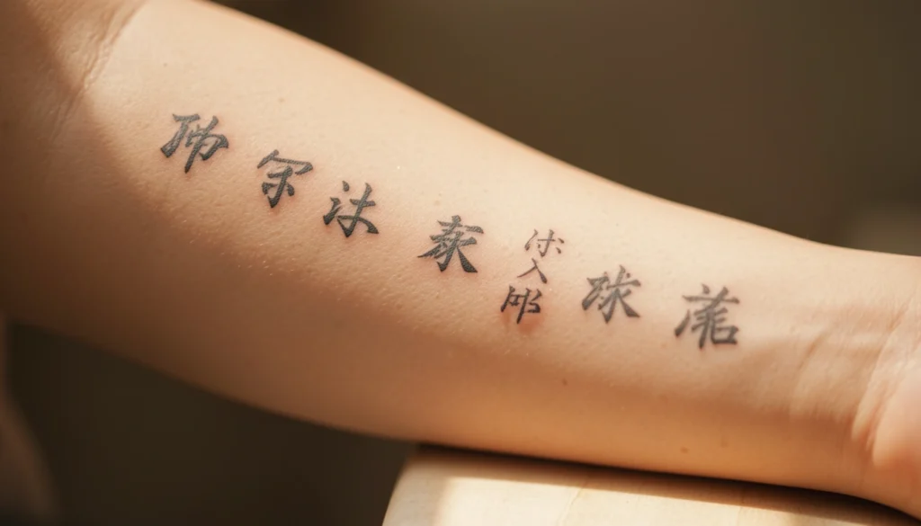 small japanese tattoo words