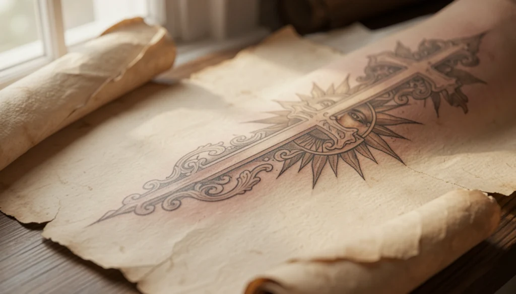 sacred god tattoos for women