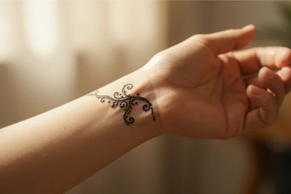 10 Pretty Minimalist Henna Tattoo Designs to Try