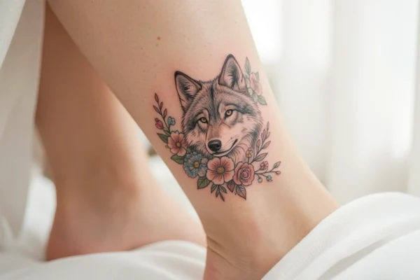 21 Delicate Wolf Tattoos Every Woman Will Love