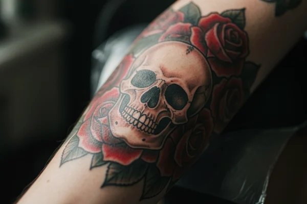 21 Classic Traditional Skull Tattoos with Old School Vibes