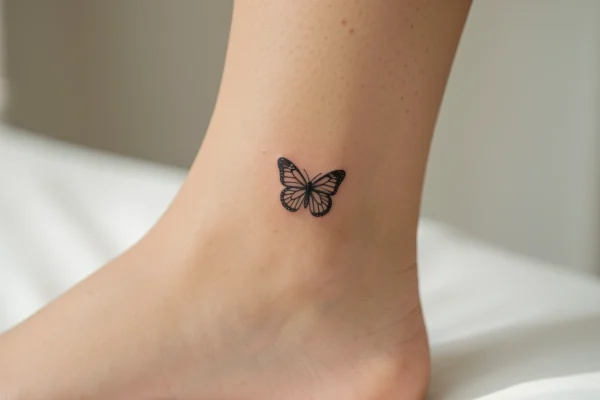 17 Dainty Minimalist Small Butterfly Tattoos to Save for Later