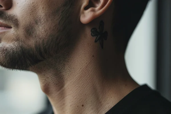 11 Edgy Small Neck Tattoos Made for Bold Men