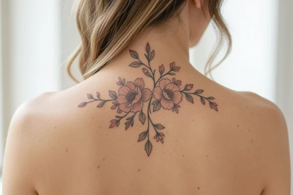 31 Gorgeous Floral Back Spine Tattoos Trending in 2026