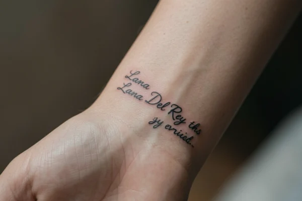 Need Lana Del Rey Tattoo Inspiration? Try These 27 Ideas