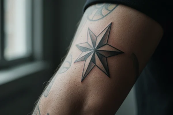 25 Powerful Geometric Star Tattoos Trending in 2026